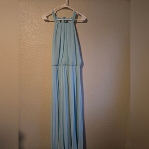 Pastel Blue Maxi Style Dress